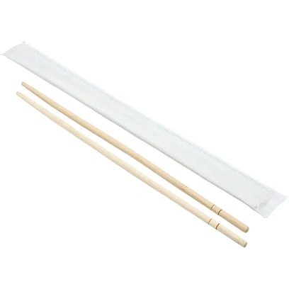 Палочки для суши бамбук в инд. бумаж. уп, 23см, круглые, 100шт/уп (401-863)