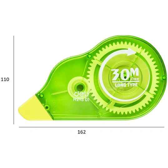 Корректирующая лента Deli EH21301 5мм x 30м, цвет в ассортименте, блистер