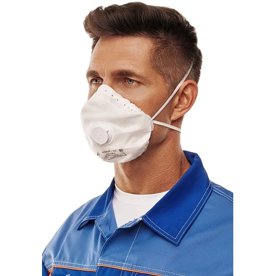 Полумаска фильтрующая АЛИНА-110(3368) с кл FFP1 NR D до 4ПДК