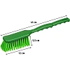 Щетка ручная FBK с длинной ручкой 410х55мм жесткая зеленая 10233-5