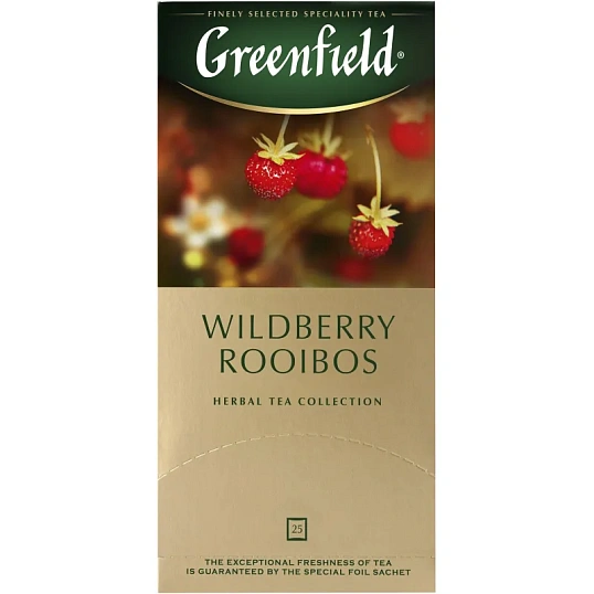 Чай Greenfield Wildberry Rooibos трав, 25пак,1007979