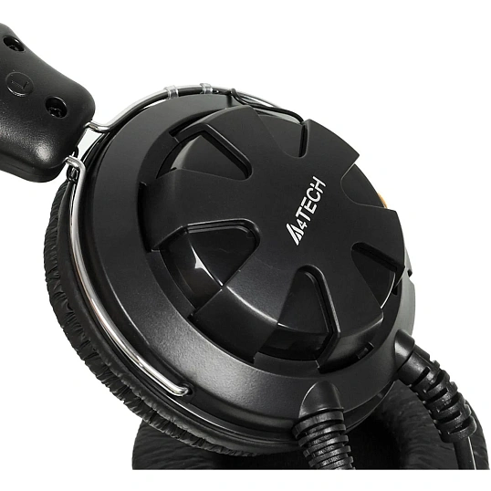 Гарнитура A4Tech HS-28 (BLACK) черный 2.2м накладные