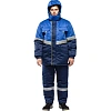 Костюм рабочий зимний муж з43-КБР син/вас (р.48-50) 194-200 (серия З)