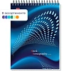 Блокнот на спир.А5 60л.STENOGRAPHY 6с10 клетк 40 в асс.