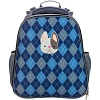 Ранец Комус Класс Basic Собачка, клетка синий , 2 отд, эргоном спинка