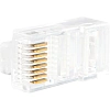 Вилка Cablexpert RJ-45 (8P8C) PLUG3UP6/5 кат.5e, 6 микр, (100 шт.), пак
