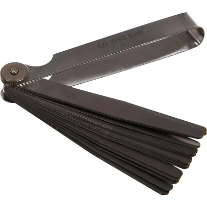 Набор щупов для проверки зазоров, 0,05-1 мм, 20 предмет. KING TONY 77340-20