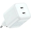 Зарядное устройство UGREEN X526(65154) 45W,USB-C GaN,EU,белый