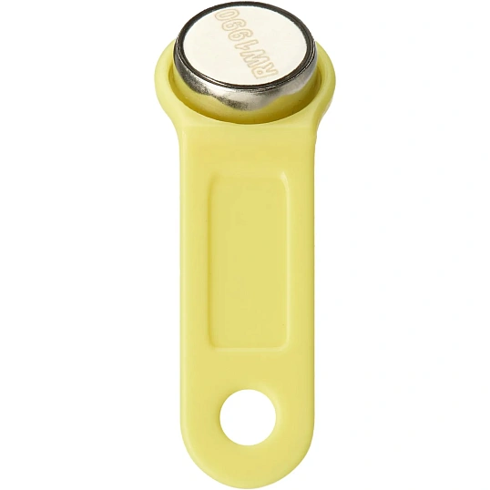 Электронный ключ Bigtech Touch Memory (iButton) DS 1990 желтый (уп.100шт)