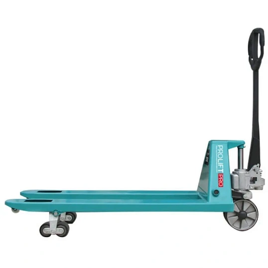 Тележка гидравлическая RT25-1150x550-P/P,PROLIFT PRO RT25,г/п 2500кг Бирюз