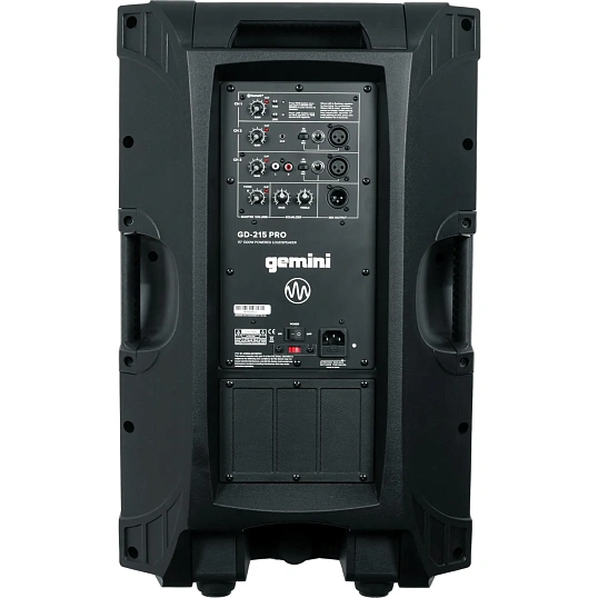 Акустическая система Gemini GD-215PRO 2-х полосная, активная, 280 Вт
