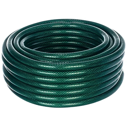 Шланг поливочный, трехслойный армированный 3/4, 25 м Вихрь 73/7/2/1