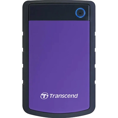 Портативный HDD Transcend StoreJet 25H3 2Tb 2.5, USB 3.0, фиол, TS2TSJ25H3P