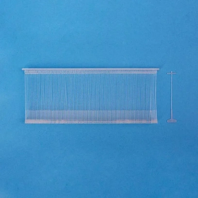 Соединители-биркодержатели пластиковые PF043-40  (тонкий 5000   шт/уп.)