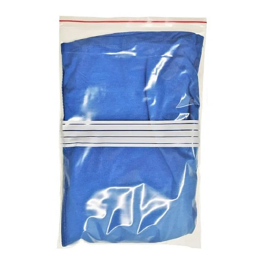 Пакет с замком Zip Lock 20 х 30 см, 60 мкм, с полосой для надп, 100 шт/уп