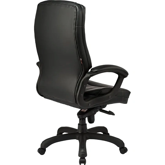 Кресло BN_U_Руководителя EChair CS-608Е кожа черная, пластик