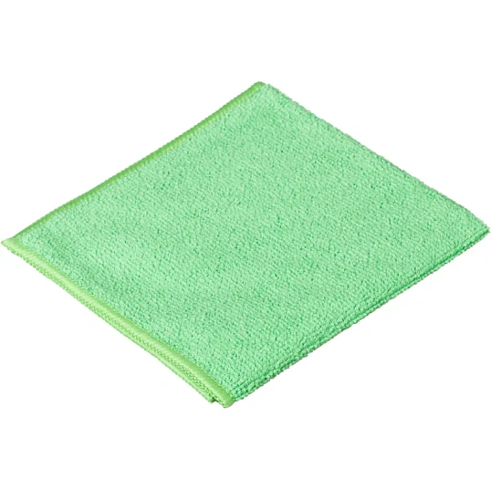 Салфетка хозяйственная Luscan из микрофибры универ 200г/м2 30х30см зеленая