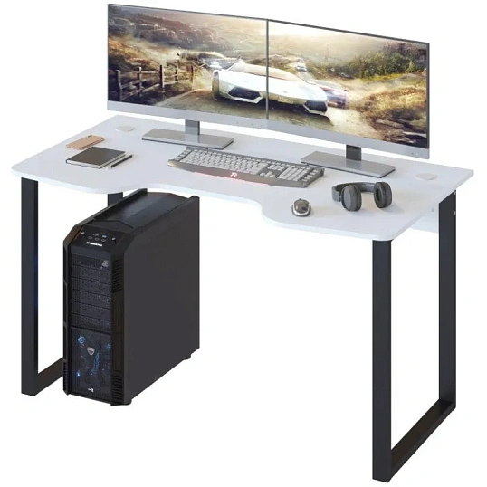 Стол компьютерный Сокол КСТ-19  Белый