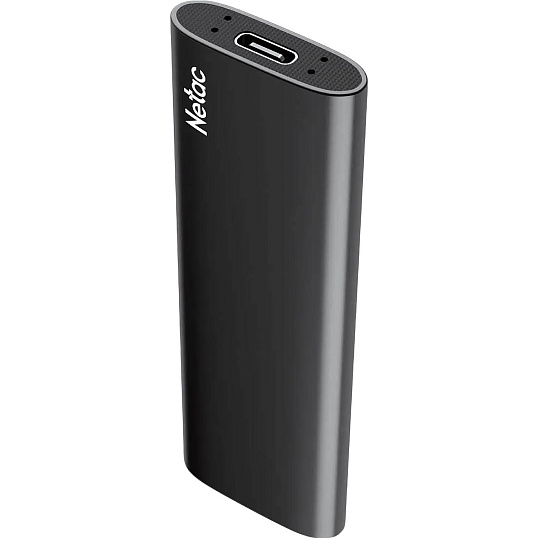 Портативный SSD NeTac External SSD Z Slim USB 3.2 500 Gb Black