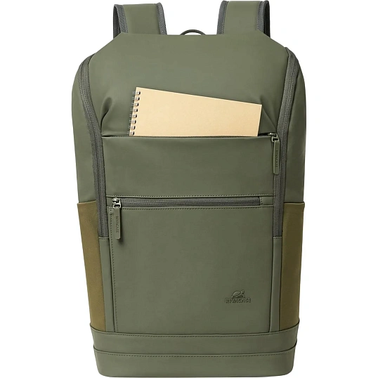 Рюкзак для ноутбука RIVACASE 7856 olive green Eden-ECO 20л, 15.6 /6