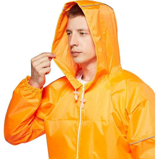 Плащ -дождевик Ивент Блик флюр оранж. XXL (60-62)