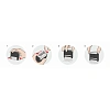Штамп самонаборный NEW Printer С20/3-Set  3 строк 14х38мм с 1 кассой черный
