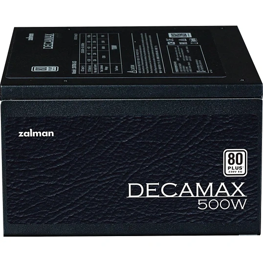 Блок питания Zalman ZM500-LX3, 500W, APFC, 12cm Fan, 80