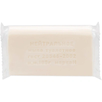 Мыло туалетное марка Нейтральное 100 гр флоу пак