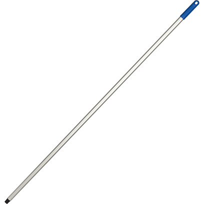 Рукоятка алюминиевая, цвет синий 130см с резьбой NV-138B