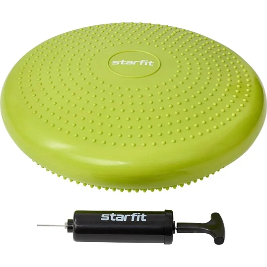 Диск балансировочный STARFIT BP-104 с насосом, массажн,лаймов, ЦБ-00002293
