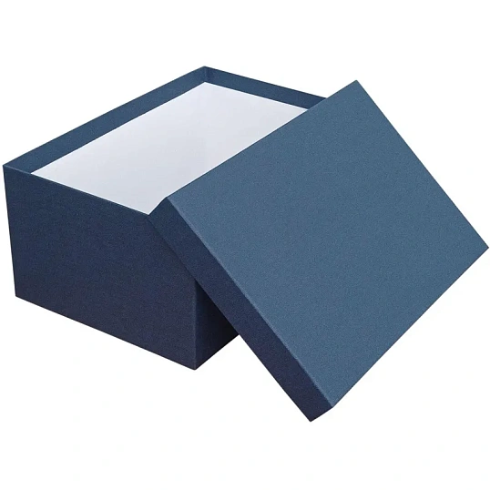 Набор подар. коробок 3в1 тиснение РОГОЖКА 350х250х150 синий, Д10103П.297