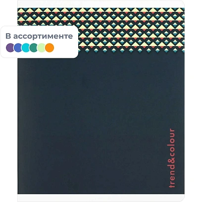 Тетрадь 96 л, клетка СТИЛЬ А5+, в ассорт, 70950
