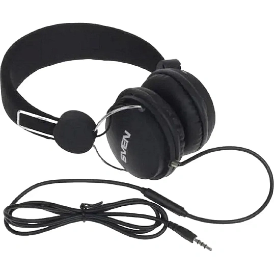 Наушники SVEN AP-320M, черный, мультимедийные с микрофоном