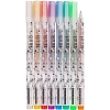 Набор гелевых ручек SKETCH&ART Uni Write.GLITTER 1мм, блестки, 8цв 20-0309