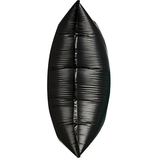 Мешки для мусора ПВД 50л 35мкм 25шт/рул черные 50х70см Luscan