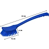 Щетка ручная FBK с длинной ручкой 410х45мм мягкая синяя 10213-2