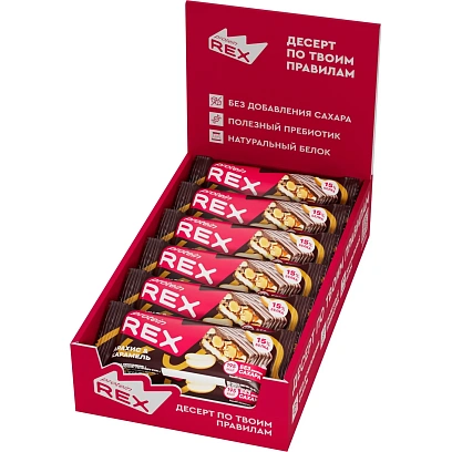 Батончик ProteinRex протеин SNEX Солен.карамель в какао-глазур, 50гx12шт/уп