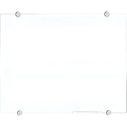 Доска стеклянная 100х200, Attache, прозрачная