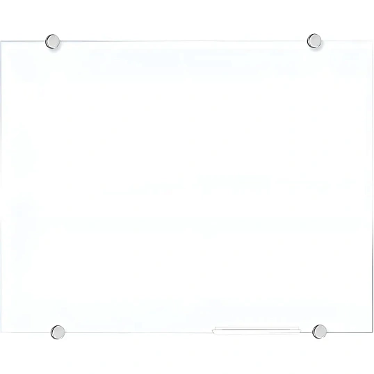 Доска стеклянная 100х200, Attache, прозрачная