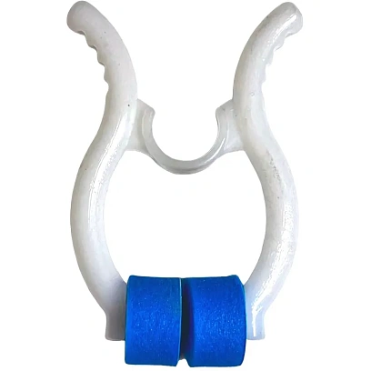 Зажим носовой со смен. подушечками для спирометрии Ланамедика (6 подушечек)