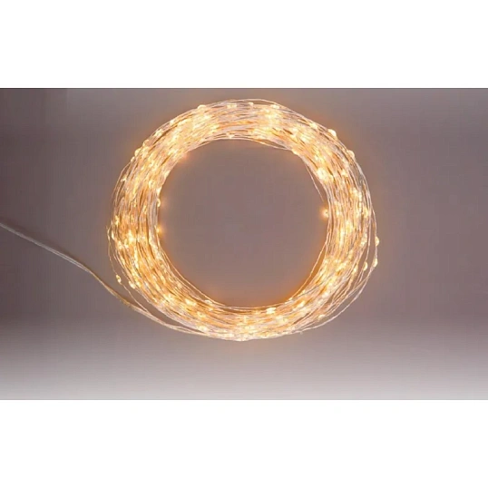 Гирлянда светодиодная РОСА с трансформ.100м,1000LED,тепл бел,303-236