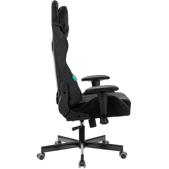 Кресло игровое Zombie Viking Knight Fabric черный Light-20 металл 1379928