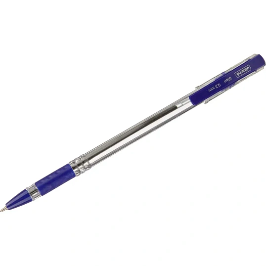 Ручка шариковая неавтомат. Attache Glori линия 0,3мм, масл,син,манж