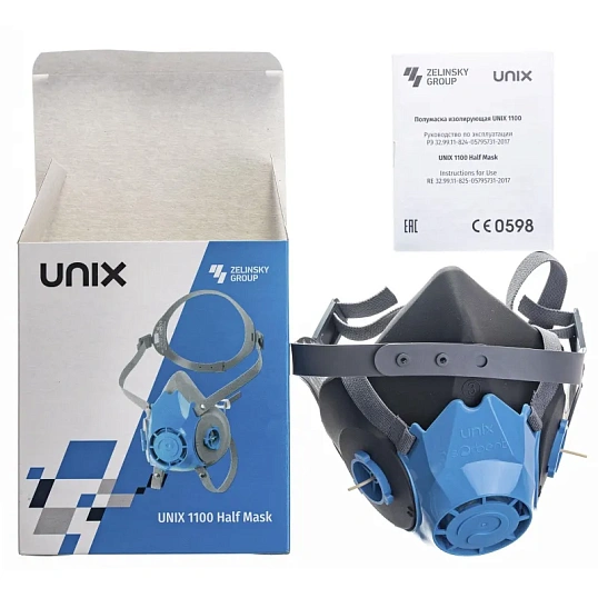 Полумаска UNIX 1100 размер 3