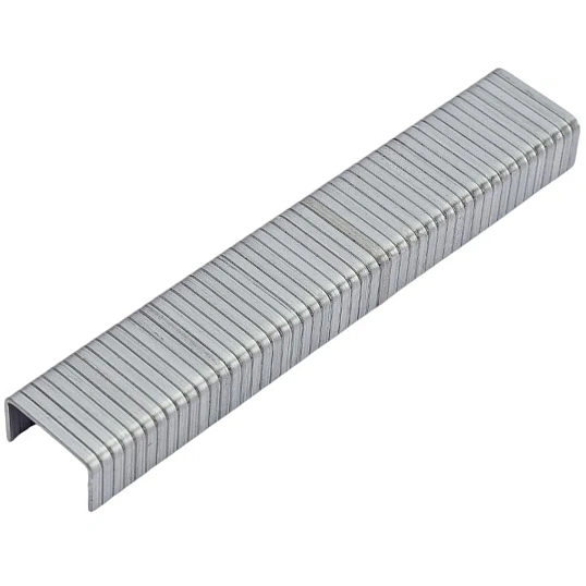 Скобы для степлера БИБЕР 85821 прямоугольные, тип 140, 6 мм (1000 шт.)