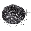 Губка-мочалка для мытья посуды Inox очищающая спираль 40г, 100200
