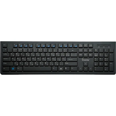 Клавиатура Smartbuy Slim 206 провод мультимедийная USB чер (SBK-206US-K)/20