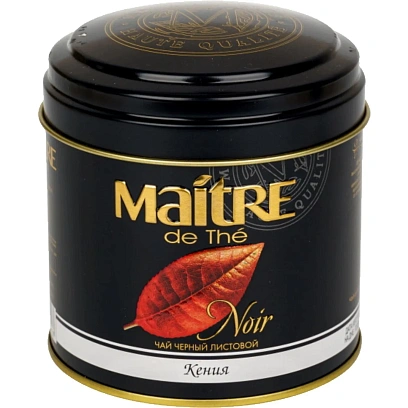 Чай черный листовой Maitre de The Кения ж/б 100г