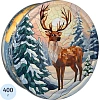 Печенье Regnum Северный олень сдобное пряное ж/б, 400г