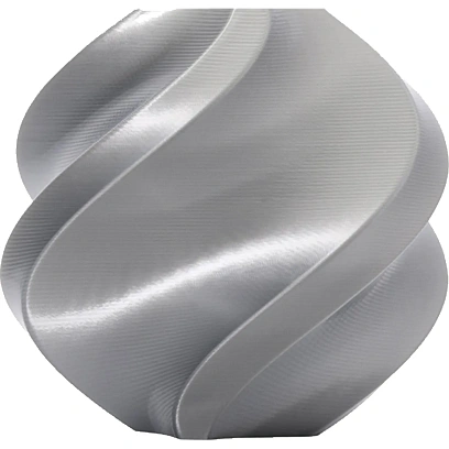 Пластик катушка Bambu lab PLA Silk+1.75 мм 1кг, серебр (Silver)13109